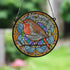 Robin Appear Stained Glass Effect Suncatcher